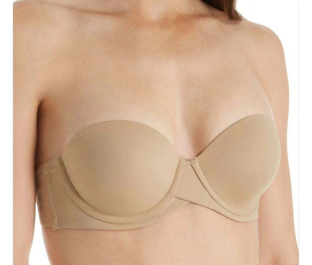 Women's Self Expressions SE6990 Stay Put Strapless Bra (Body Beige 34B)